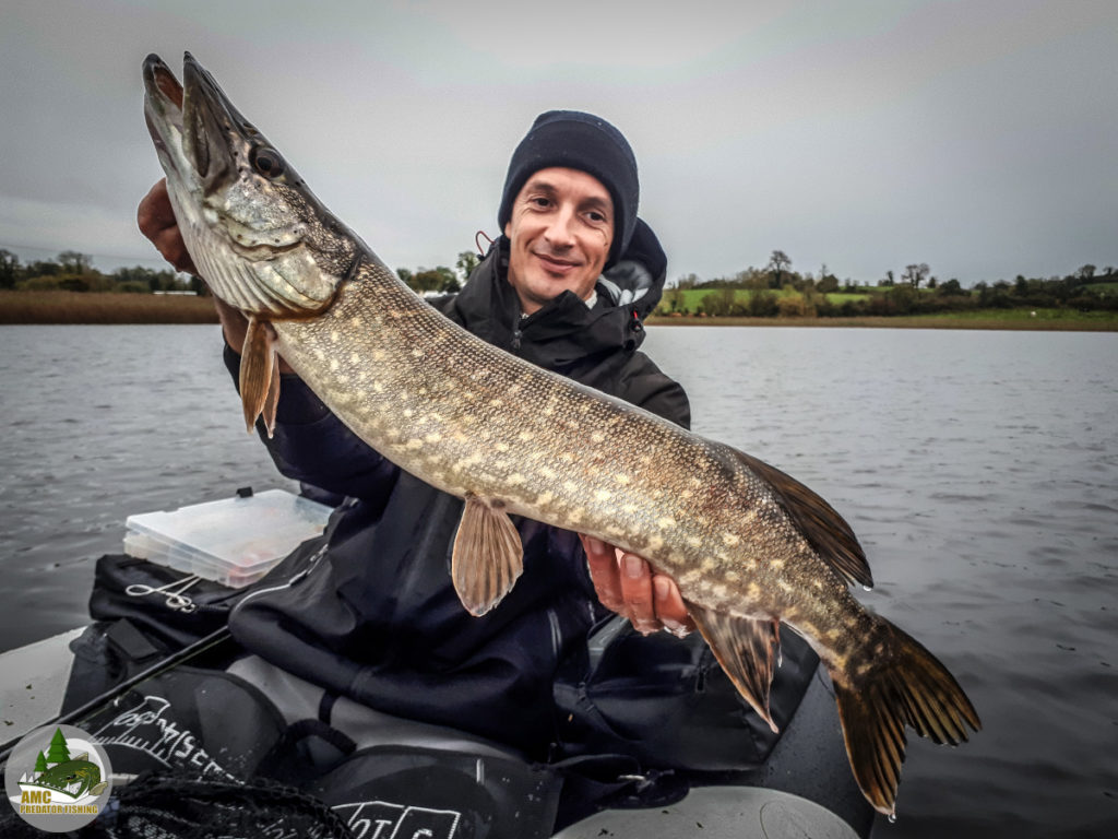 Brochet en float tube